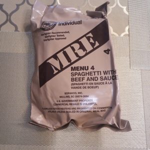 Meal Ready To Eat (MRE) individual meal