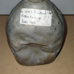 WW1 1 QT CANTEEN B.A. CO. 1918 BATTLE DAMAGED 108 YEARS OLD!