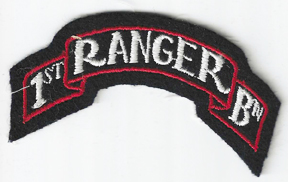 1ST RANGER BATTALION PATCH