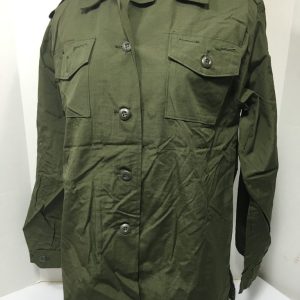 Women's Utility Shirt, Cotton Poplin, Size 14