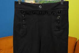 WW2 USN 13 BUTTON WOOL TROUSERS