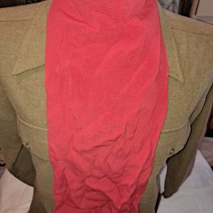 Engineer Red Scharf Vintage Army Uniform