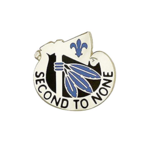 2ND INFANTRY DIVISION "SECOND TO NONE" UNIT CREST