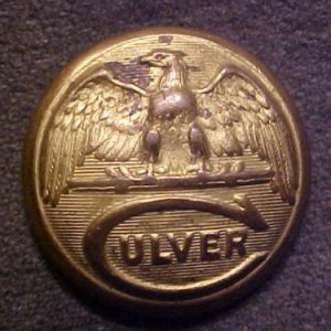 Culver Military Academy Uniform Button - Dress