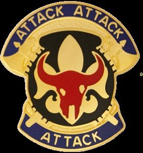 34th Infantry Brigade Unit Crest - Attack, Attack, Attack