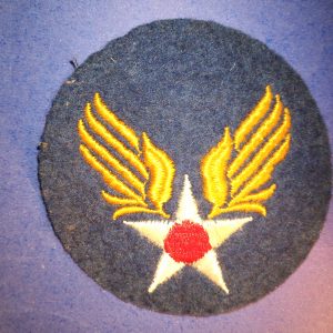 Original WW2 USAAF SHOULDER PATCH, fabric and boarder late style.