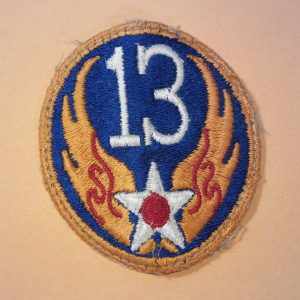 WW2 ARMY AIR CORP, Thirteenth Air Force (Air Forces Pacific) (13 AF) PATCH