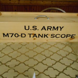 Vintage WWII US ARMY M4 SHERMAN M70 D TANK SIGHT TELESCOPE 1943 WW2.