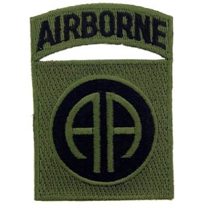 82nd Airborne Division Patch Subdued