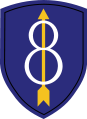 8th Infantry Division Patch