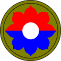 9th Infantry Division Patch