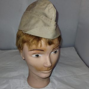 WW2 US USN/USMC enlisted man's khaki Garrison Size 7 1/4"