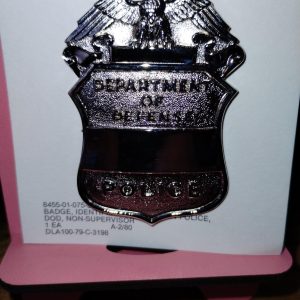 Badge Department of Defense Police