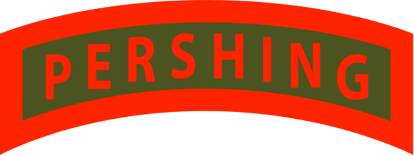 PERSHING TAB FOR DRESS UNIFORM