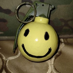 REPLICA 4 PIECE YELLOW BASEBALL GRENADE “LEMON HEAD GRENADE”