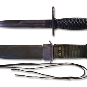 U.S. G.I. M7 BAYONET WITH M8A1 SCABBARD, USED