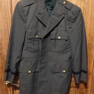 Army Green Coat Jacket 42Short Officer Dress Uniform Class A Davis Clothing Co.