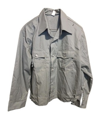 East German DDR NVA Army Enlisted Summer Shirt Light Green EU size 40L US 17Long