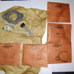NOS WW2 Carter Carburetor Repair Kit For A Willys Generator Part #567S-572S 4/43