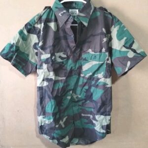 New Aftermarket Woodland Shirt Short Sleeve Gung Ho Size Medium