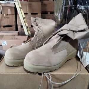 New In Box Hot Weather Belleville Army BOOTS Flame Resistant Tan Size 16 Regular