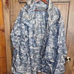 New US Army ACU UCP Improved Rainsuit Parka Wet Weather Jacket Size large