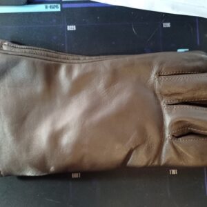 New US Army Green Service Uniform AGSU Leather Walnut Dress Gloves Brown Small
