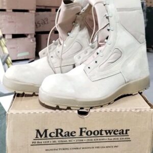 New US Military McRae Footwear Hot Weather Combat Boots Desert Tan 15 Reg NIB