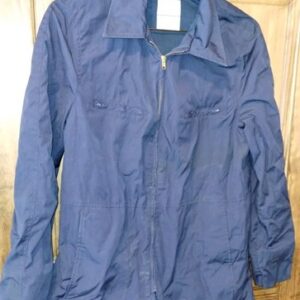 New US Navy Utility Jacket Female Blue Size 18 Long Lined Great Christmas Gift