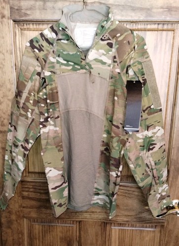 New With Tags USGI Army Combat Shirt 1/4 Zipper OCP Multicam FR  Size XS - Image 2