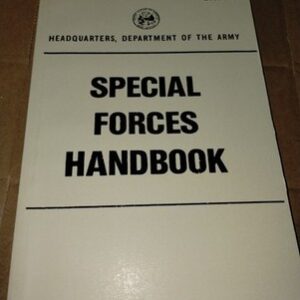 Special Forces Handbook ST31-180 Vietnam War Era Militaria Reproduction