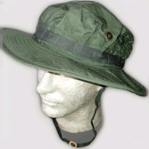 U.S MILITARY STYLE HOT WEATHER BOONIE HAT OD GREEN RIP-STOP EXTRA LARGE