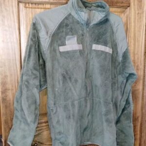 US Military Army Foliage Green Fleece Jacket Polartec X Large Long GEN III