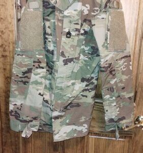 Used Female OCP Shirt Size 36 Long Regular NSN 8415-01-623-3306