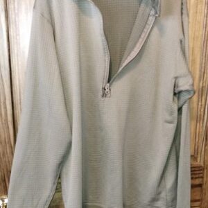 Used Military Shirt Mid Weight Thermal Waffle Cold Weather Gen III Medium Army