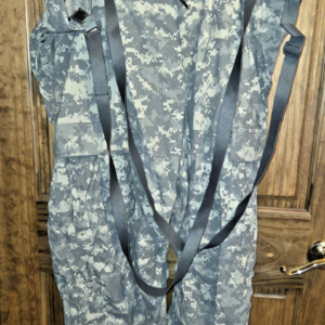 Used US ACU CAMO Soft Shell CW Trousers Size Large Long NSN 8415-01-538-6773