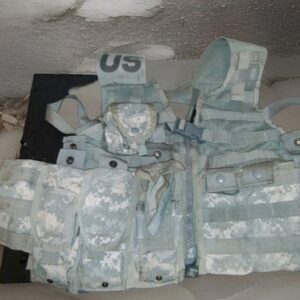Used US ARMY MOLLE II ACU FIGHTING LOAD CARRIER VEST used