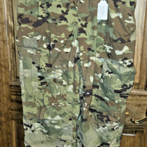 Used US OCP CAMO Layer 5 ECWCS Soft Shell CW Trousers Size Large Long