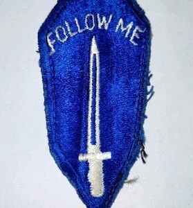 VINTAGE WW2 US ARMY INFANTRY SCHOOL FORT BENNING GEORGIA, PATCH Used Item #1