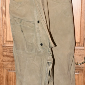 VTG WW2 ERA NAVY DEPARTMENT DECK BIBS OVERALLS SIZE LARGE