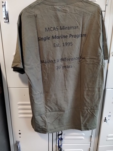 Vintage Collectors T-shirt US Marine Corps 20th Anniversary Single Marine Large - Image 4