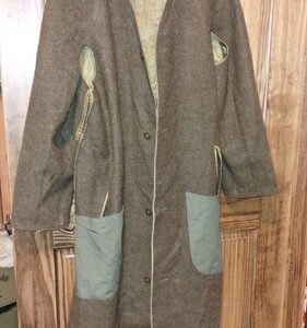 WW2 US Army WOOL LINER for TRENCH COAT OVERCOAT Size 37R Original Military Item