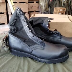Wellco Hot Weather Combat Boots Black Spike Protected 15.5 Regular New In box